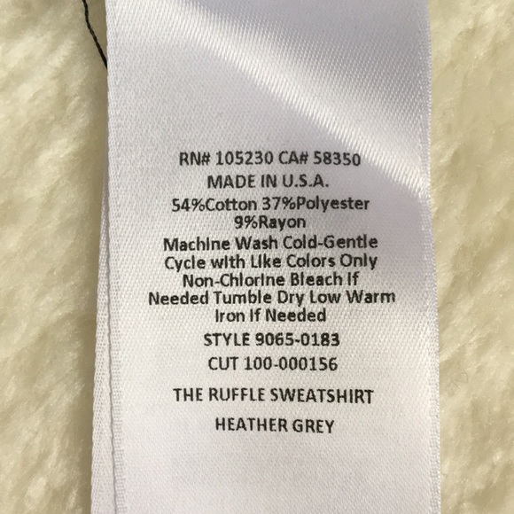 Current/Elliott heather grey sweatshirt SIZE L - Picture 3 of 10